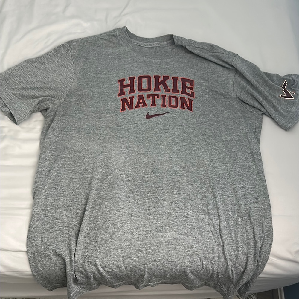 Nike Gray Hokie Nation Tee
